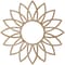 Ekena Millwork Daisy Wood Fretwork Pierced Ceiling Medallion, Red Oak, 26"OD x 9"ID x 3/8"T CMWP26X26X0375DARO - alternate 5